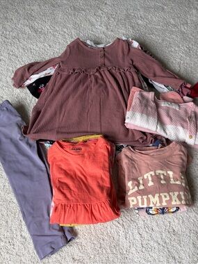 Girls 4T Fall Clothing Bundle - Old Navy, Hanna Andersson, H&M